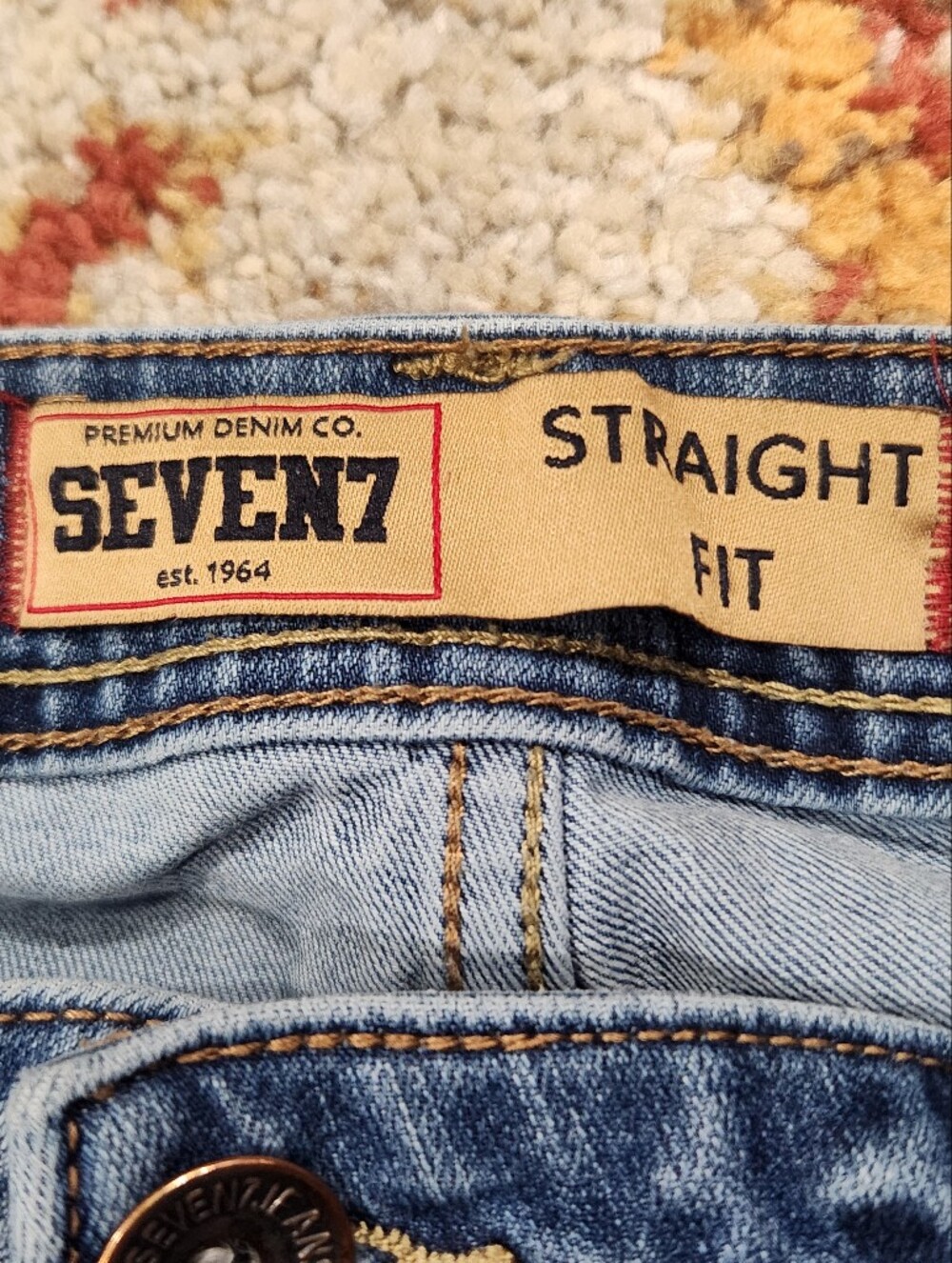 Seven7 Jeans Straight Fit 34x30 - Picture 4 of 5